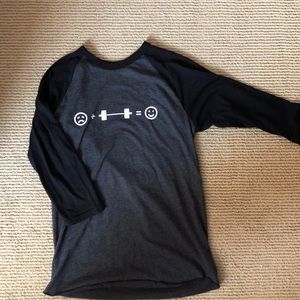 5050 baseball weightlifting tee